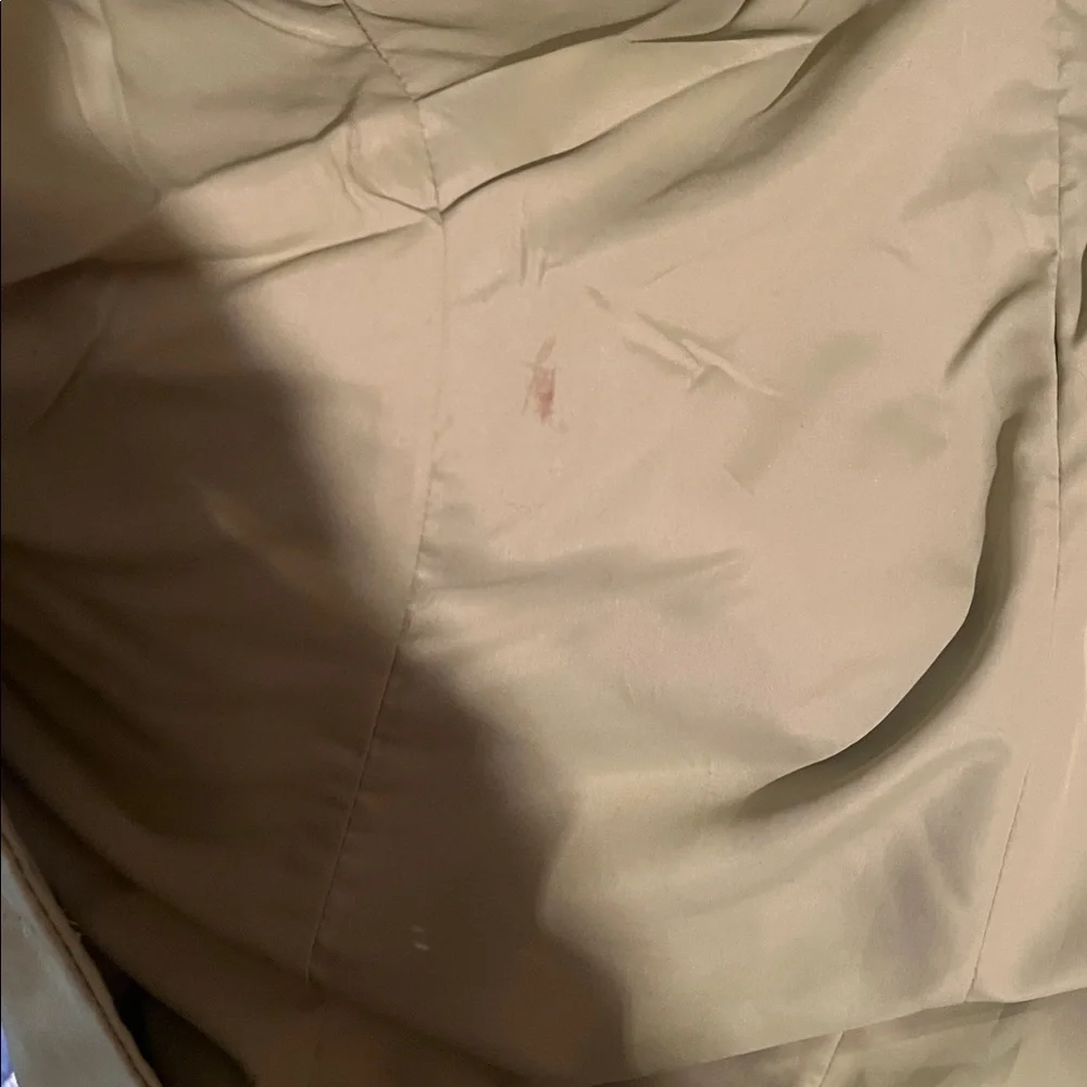 3/$15. Ladies Merona trench coat XL - Picture 8 of 10